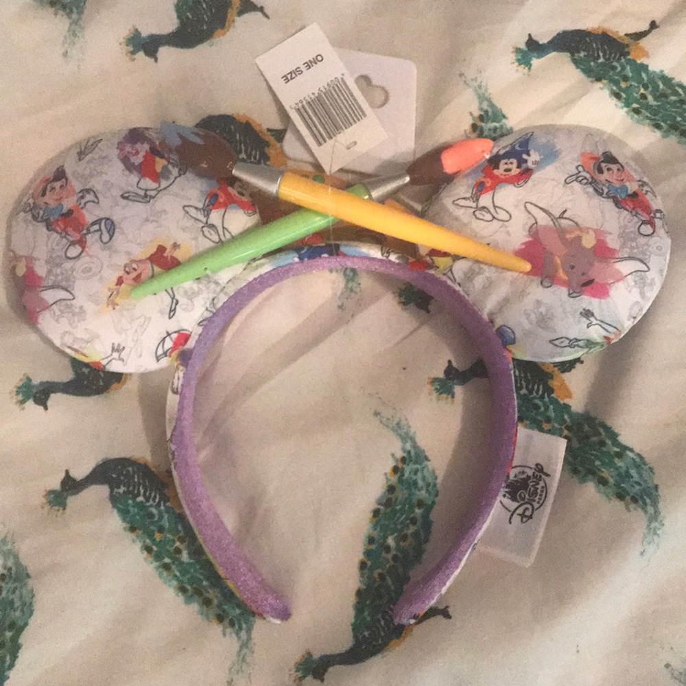 Disney Ink and Paint Mickey Minnie Ears